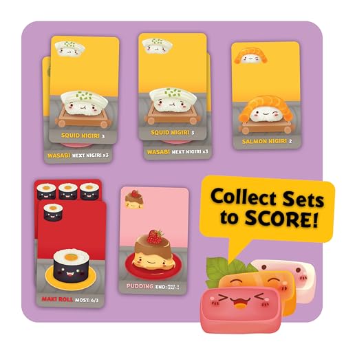 Image of Gamewright Sushi Go! - The Pick and Pass Card Game