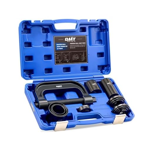 Heavy Duty Ball Joint Press & U Joint Removal Tool Kit with 4x4 Adapters, for Most 2WD and 4WD Cars and Light Trucks (BL)