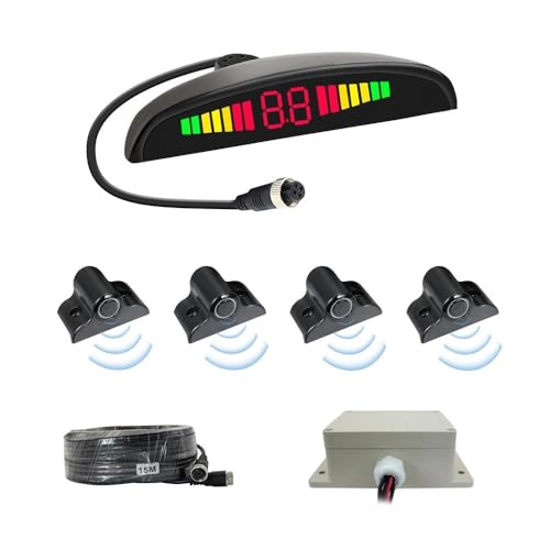 Radar de recul pour voiture et utilitaire avec alerte sonore pour stationner en ville