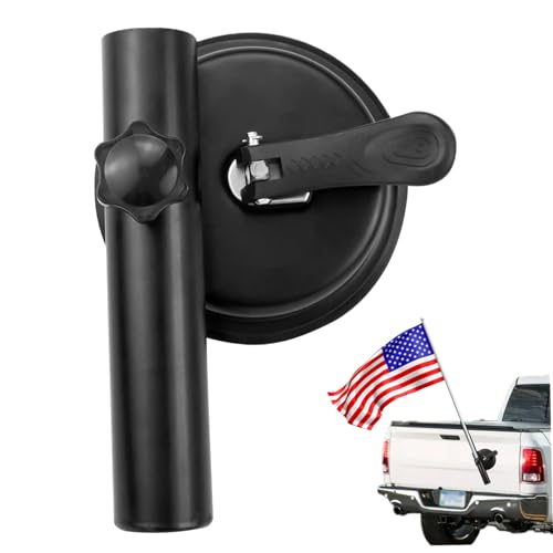 Support de drapeau de voiture robuste multipositif avec ventouse 6,4x3,7 - 2
