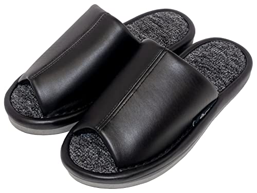 スリッパ ecru ブラック medium