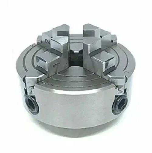Portabrocas de torno independiente de 4 mordazas de 70 mm con eje central giratorio MT3, rosca M14 x 1 | Portabrocas de precisión de 4 mandíbulas para mini torno, torneado y mecanizado