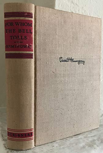 For Whom the Bell Tolls, First Edition (1940) B08FTJM25P Book Cover