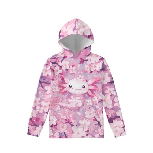 Ystardream Cute Clothes for Teen Girls Kawaii Outfit Fashion Hoodies & Sweatshirts Top T-shirt Long Sleeve for Kids Size 6-14