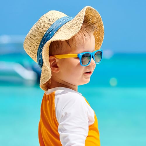 60 Pack Kids Sunglasses Bulk Toddler Classic Glasses Neon Colored Boy Girl Party Favors Outdoor Costume Eyewear2