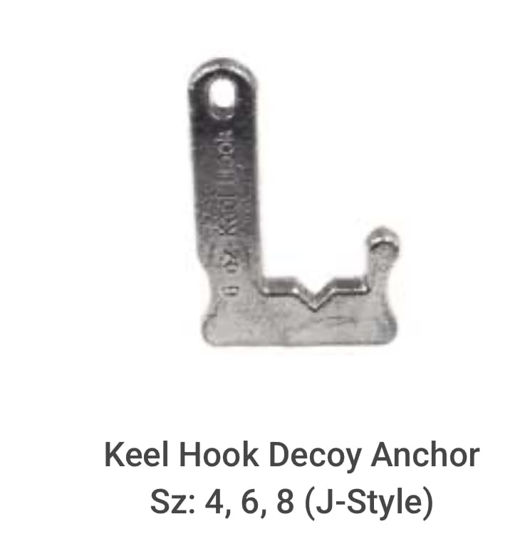 Do It Mold Keel Hook Decoy Anchor Size 4, 6, 8 oz. Do it Mold 3483 Cavities 3 Total