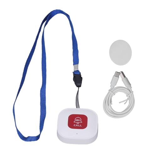 Trådlös SOS-nödknapp för äldre & sjuka - Vårdpersonal Alarm System
