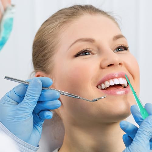 84 Stück Zahnzwischenraumbürsten,Zahnreinigung Zwischenräume,Wiederverwendbar,Tragbar,zur Reinigung Schwer Erreichbarer Zahnzwischenräume (Grün und Blau) – Bild 8