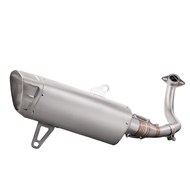 Amazon | FIRECARP バイク用 フルエキゾーストパイプ バイクマフラー 