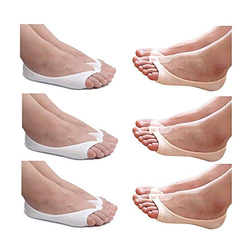 seven wolves Solid Color Peep Toe Socks Boat Socks Low Deodorant Boneless Shallow Cotton Socks, White Beige Mixed Color 6 Pairs