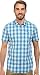 Calvin Klein Jeans Men's Ocean Checks Short Sleeve Woven Shirt