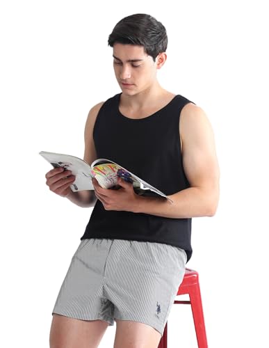 Image of U.S. Polo ASSN. Mens EX004 Cotton Striper Essential True Inner Boxer -Pack of 1
