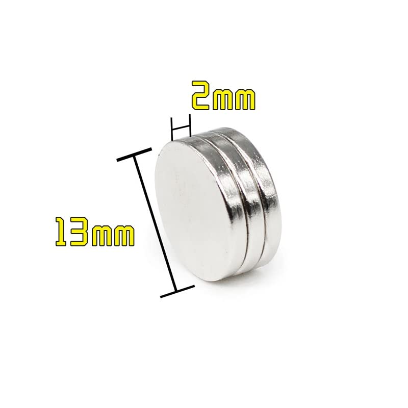 5/10/20/50/100 PCS 13 * 2 Round Neodymium 13mmx2mm Sheet Cylinder Rare Earth Magnetic Disc 13x2 mm Magnet(100PCS)
