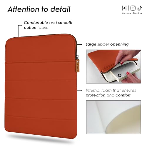 HANOI Collection® Detroit™ Book Sleeve With Zipper, Protector - Image 2