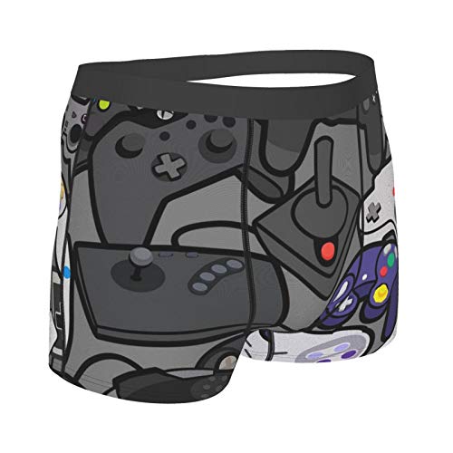 Men'S Boxer Briefs Video Game Controller Boxer Briefs Underwear Shorts Trunks Medium - Image 4