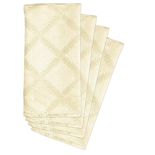 Lenox Laurel Leaf Set of 4 Napkins, Ivory