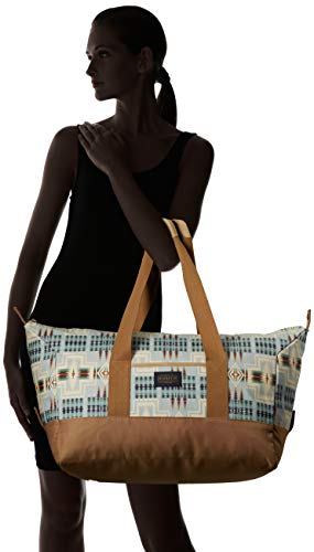 Pendleton Men's Canopy Canvas Weekender Duffel Bag, Harding Aqua, 1-SZ