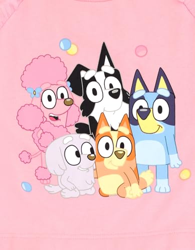 Bluey Girls French Terry Mesh Tutu Dress Toddler to Big Kid Sizes (2T - 10-12)3