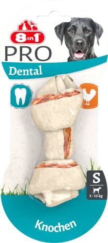 8in1 Pro Dental Knochen S - gesunder Kauknochen für kleine Hunde zur Zahnpflege, 1 Stück