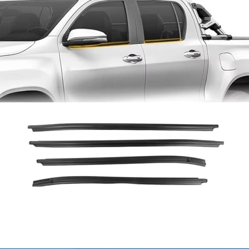 Joint de fenêtre de voiture Toyota Hilux MK6 en caoutchouc haute densité | Standard OEM 68164-0K010