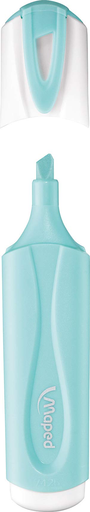 Maped 742538 Evidenziatore Fluo Peps Pastell, 12 pezzi