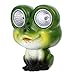 Yardenfun Solar Frog Light Outdoor Garden Lights Decoration Lights Outdoor Outside Solar Lights Frog Figures Miniature Frog Solar Powered Frogs Garden Lantern Resin Art Craft Lawn Lamp LED