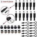 AOOKKA DC 電源ジャック プラグ ソケット アダプタ コネクタ 2.1×5.5mm (24個入(オス+メス) AOOKKA DC 電源ジャック プラグ ソケット アダプタ コネクタ 2.1×5.5mm (24個入(オス+メス)