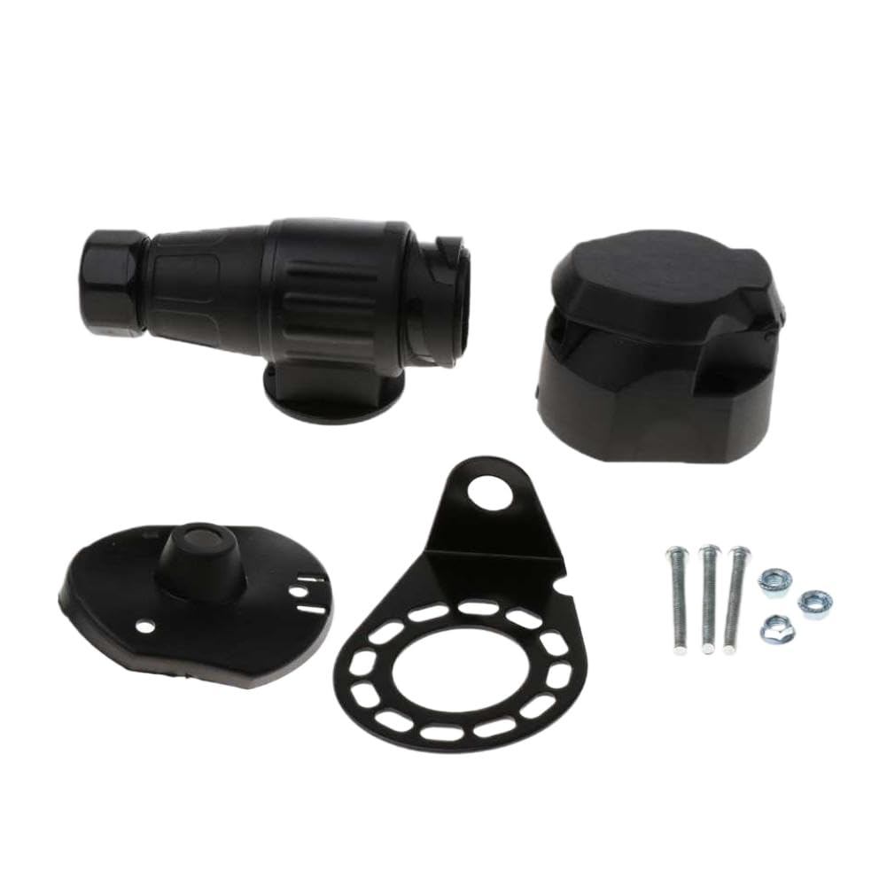Conector de Enchufe para Remolque de Caravana y Barco de 13 Vías