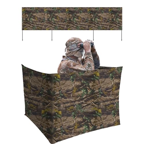 Runnico See Through Hunting Ground Blinds cover