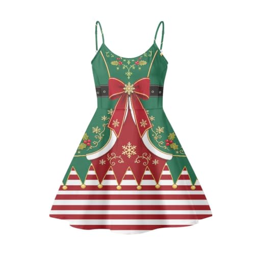 Image of Coloranimal Women's Summer Sleeveless Casual Swing Dresses with Loose Fit Beach Sundress