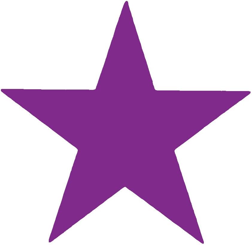 SuperStickers Pre Inked Star Stamp for Teachers in Purple 28mm - Image 3