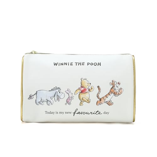 MAD Beauty Disney Trousse à maquillage Winnie l'ourson - 21,6 cm - Design nostalgique avec ourson,...