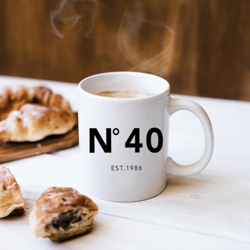 Taza de porcelana para cumpleaños, 11 onzas miniatura 5