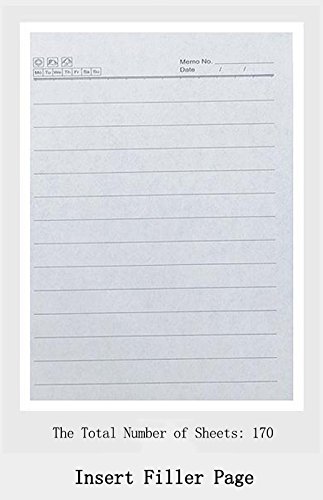 ZZ Lighting Executive Zippered Professional Business Planner Zipper 6-Ring Binder Organizer Packet Portfolio with Filler Paper Calculator Card Bag（A5 Yellow） - Thumbnail 5