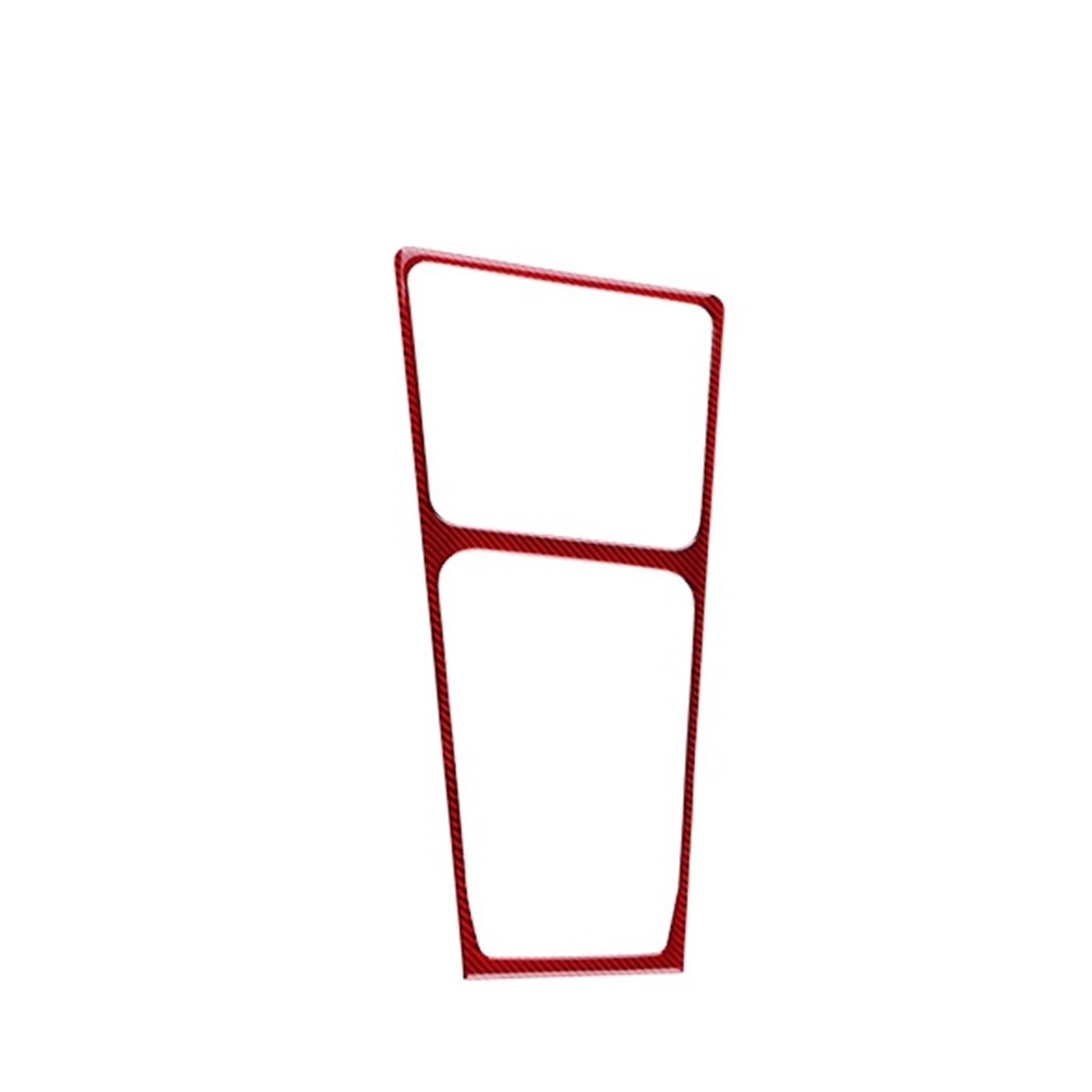 Car Trim Interior for Seat for Leon MK4 for Cupra for Leon for Cupra for Formentor 2020-2024 LHD RHD Automatic Car Gear Shift Interior Mouldings(Outer for LHD Red)