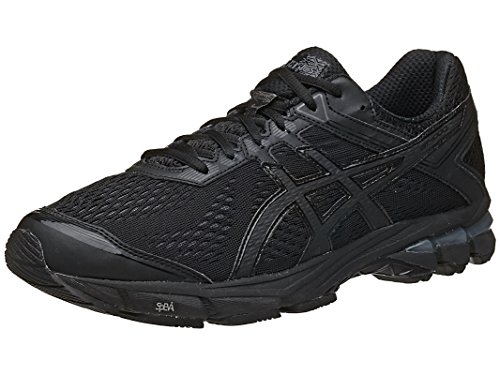 ASICS Men's GT 1000 4 Running Shoe, Black/Onyx/Black, 8.5 M US