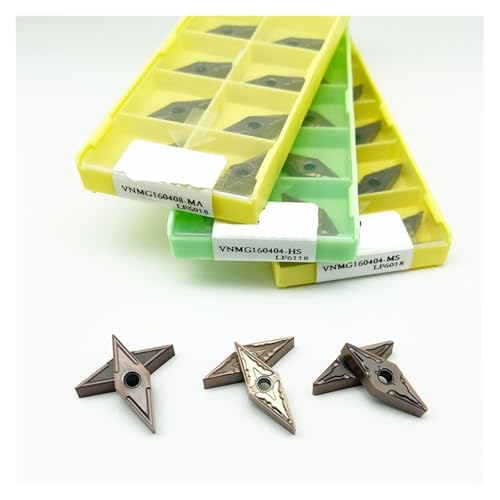 Inserts carbure VNMG160408-HS à brise-copeaux performant pour tours acier - 6