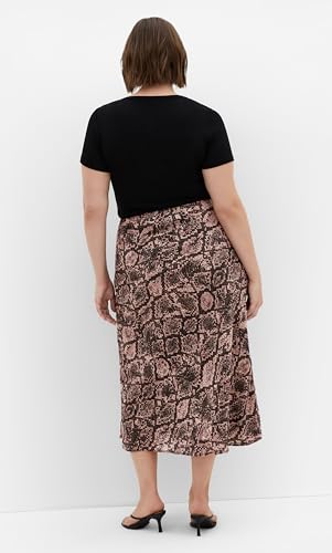 City Chic Women's Plus Size Skirt-Kyra Print3