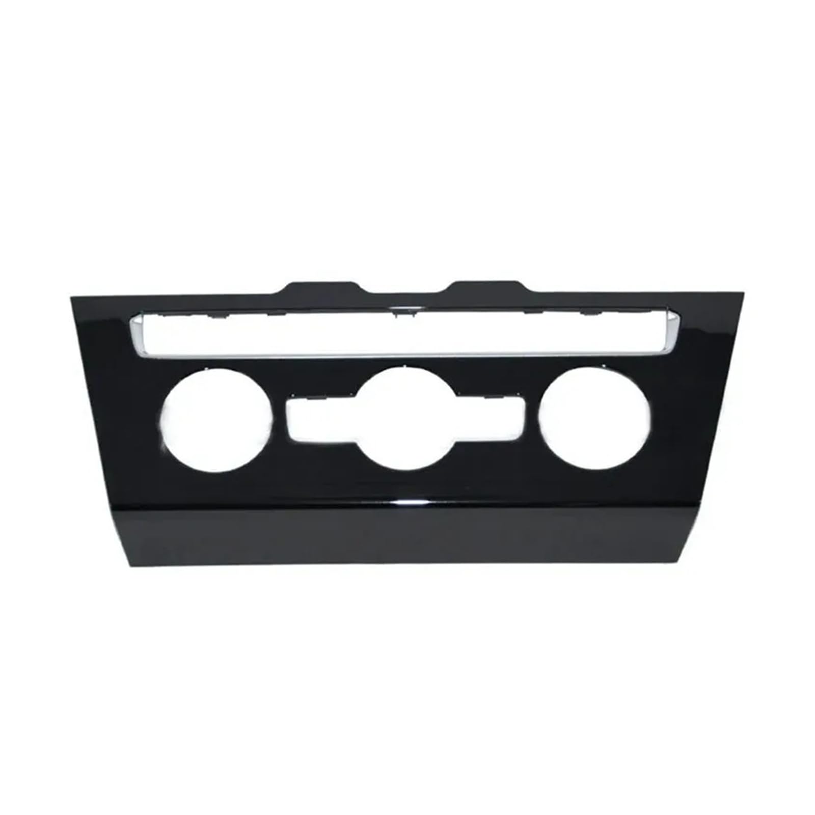 Mascherina Autoradio Cornice Stereo Telaio di Copertura Dell'interruttore dell'Aria Condizionata Piano Black per VW per Passat B8