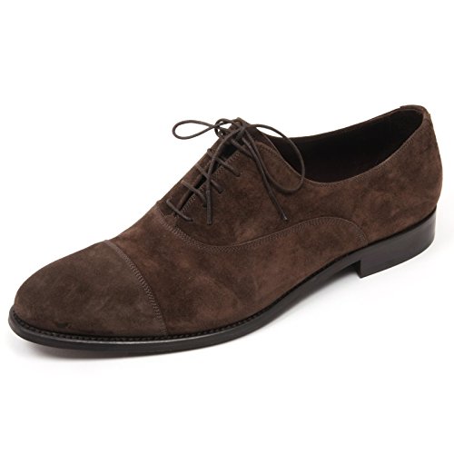 Chaussures cuir marron ALTIERI C3894 une confection haut de gamme Milano
