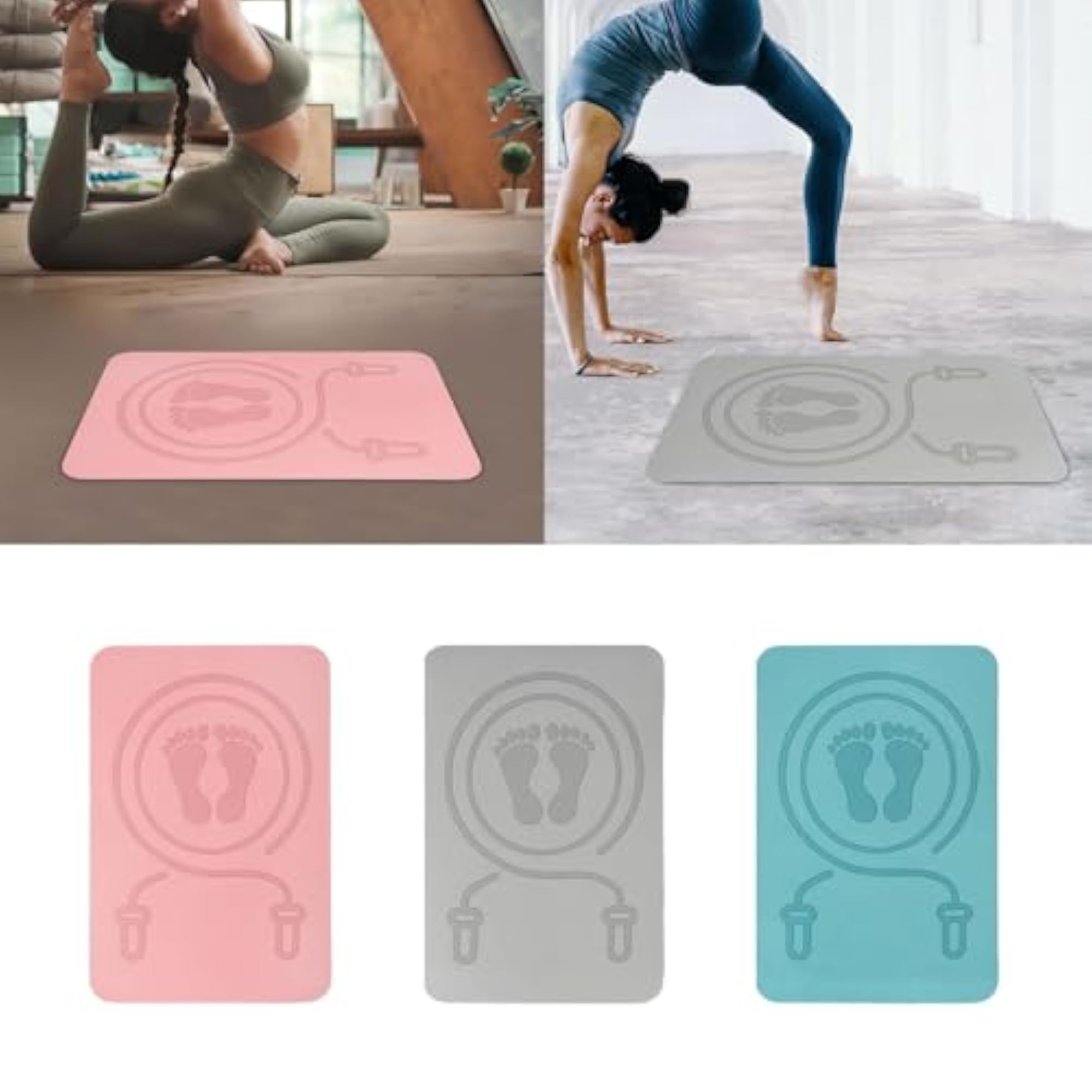 Jump Rope Mat for Home Gym Flooring Protection