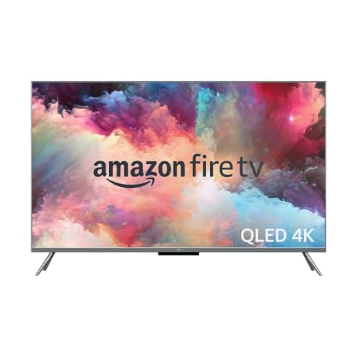 Amazon Fire TV-Omni-QLED-Serie Smart-TV mit 55 Zoll (140 cm), 4K UHD, lokales Dimmen, Sprachsteuerung mit Alexa