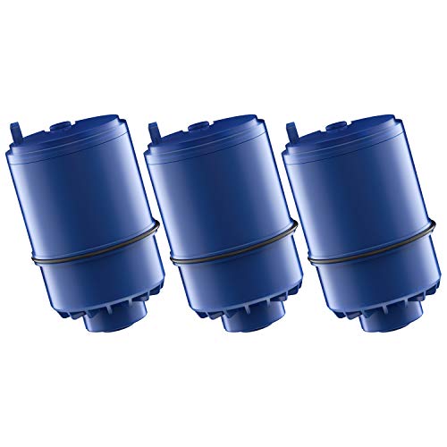 AQUACREST RF-9999 NSF Certified Faucet Replacement Water Filter, Replacement for Pur RF9999 Faucet Replacement Water Filter, Pur Faucet, 3 Pack