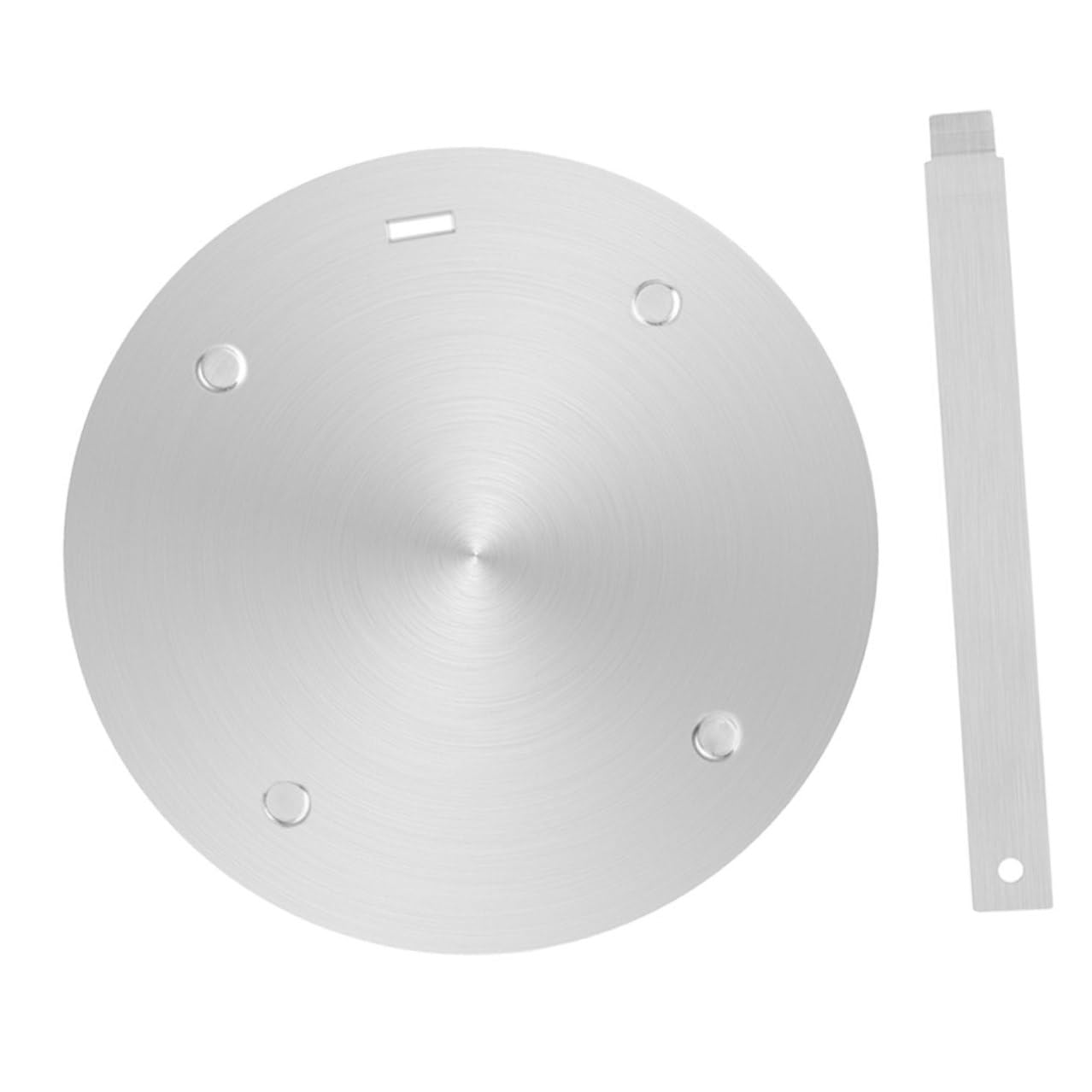 Placa Adaptadora para Cocina de Inducción 1 Juego de Acero Inoxidable