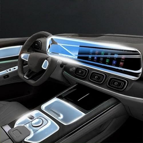 Película protectora de TPU para consola de Chery Tiggo 9 y pantalla de navegador transparente 2