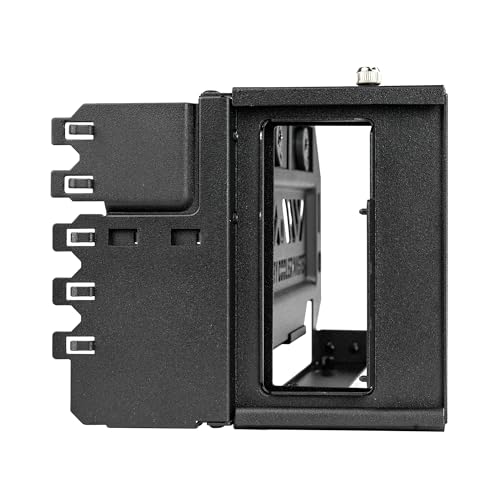 Image of Cooler Master Vertical GPU Card Holder Gen5 with PCIe 5.0 x16 Riser Cable, Adjustable Graphics Card Holder for E-ATX, ATX & Micro-ATX Cases, Supports Triple-Slot GPUs, Black