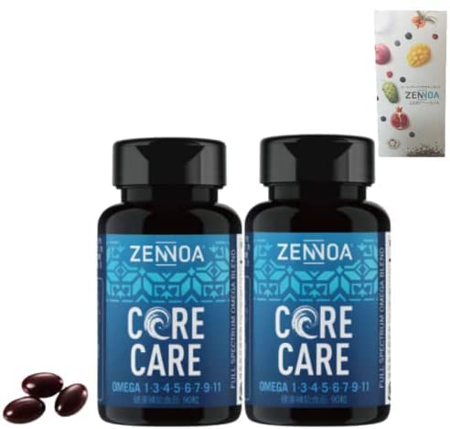 Amazon | ZENNOA コアケア オメガ3 サプリメント オメガ脂肪酸 