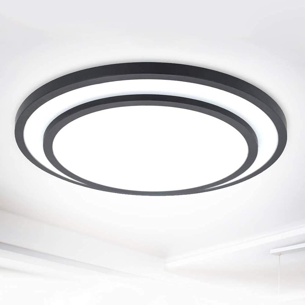 48W LED Flush Mount Ceiling Lighting, Dimmable Ceiling Lights with