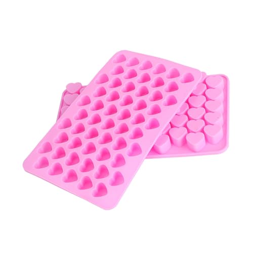 Molde para pasteles de silicona en forma de corazón miniatura 5