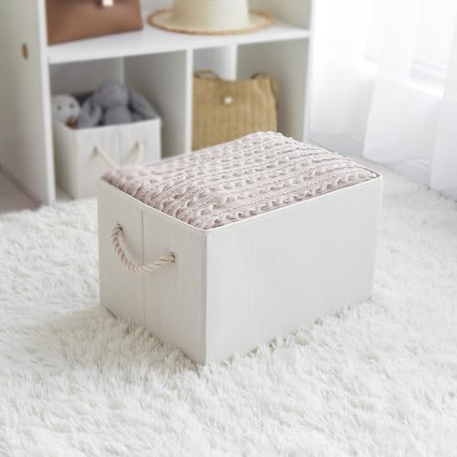 Panier de placard en tissu pour organiser le dressing familial